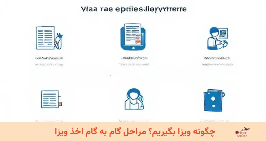 چگونه ویزا بگیریم؟ مراحل گام به گام اخذ ویزا
