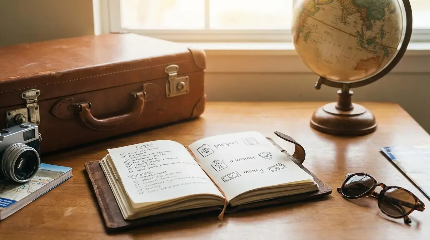 اعتبار پاسپورت، بیمه و بودجه سفر