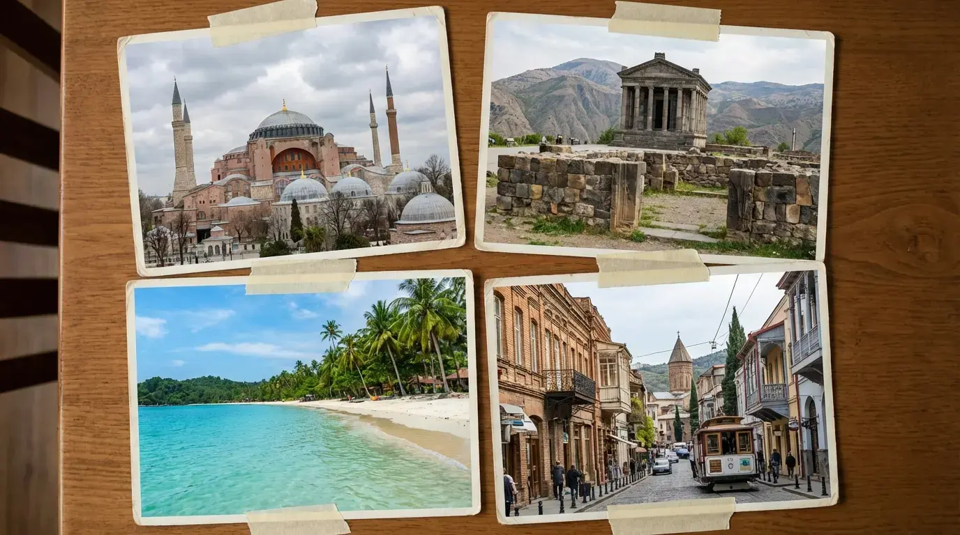 کشورهایی که با پاسپورت ایرانی بدون ویزا میتوان سفر کرد